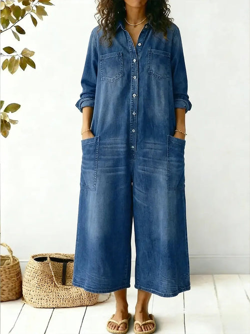 ✨⏰LAST DAY SAVE 49% ⏰ Women's Cozy and Casual Cotton Jumpsuit