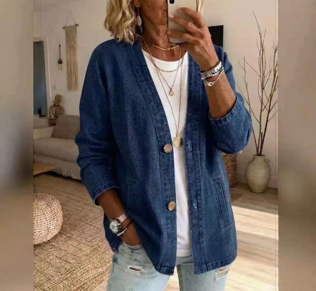 ✨⏰LAST DAY SAVE 49% ⏰Lightweight Denim Cardigan
